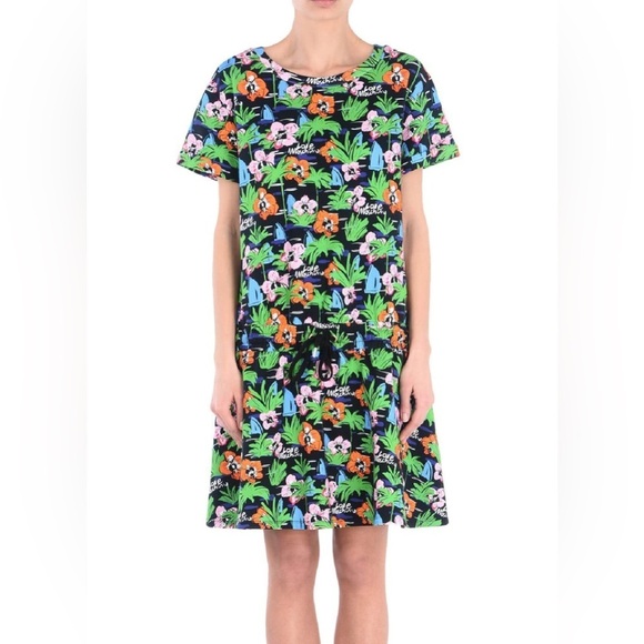 Love Moschino Dresses & Skirts - Love Moschino Black Floral Mini Dress